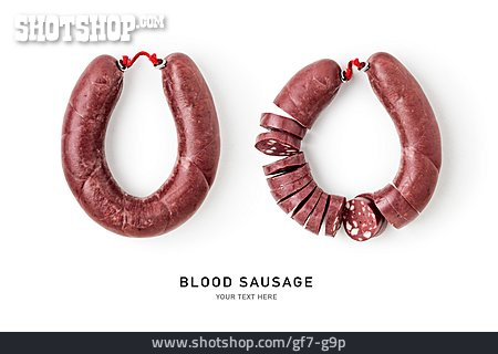 
                Blutwurst, Blood Sausage                   