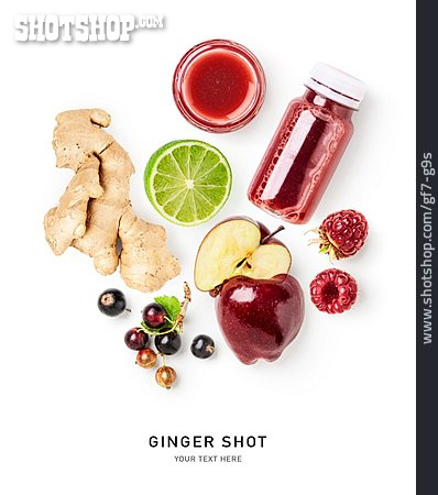 
                Ingwer-shot, Ginger Shot                   