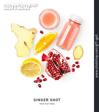 
                Ingwer-shot, Ginger Shot                   