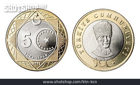 
                Münzgeld, Türkische Lira                   