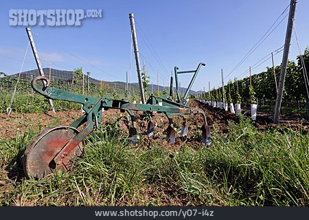 
                Landwirtschaft, Weinberg, Grubber, Bodenlockerung                   